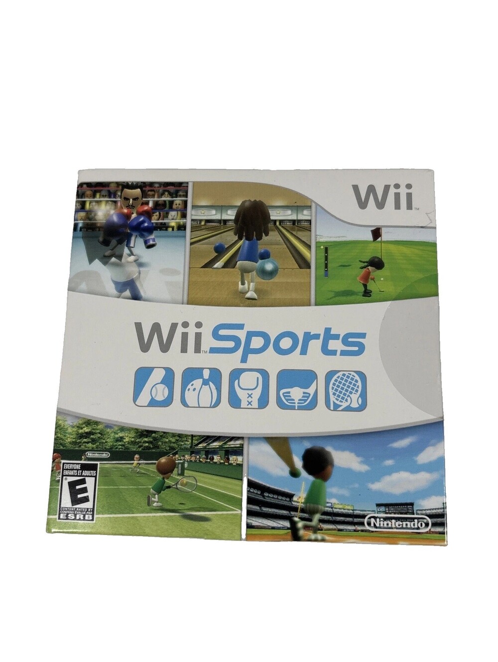 Nintendo Wii Sports Nintendo Wii Game Disc w/ Cardboard Sleeve Factory Sealed